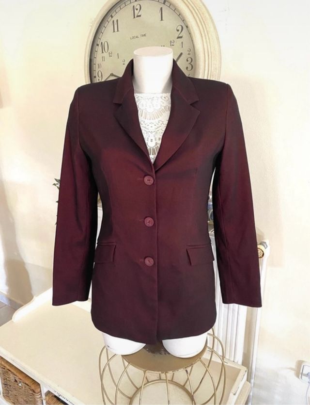 Blazer burdeos Nuribel talla 38