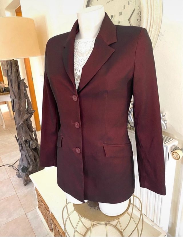 Blazer burdeos Nuribel talla 38