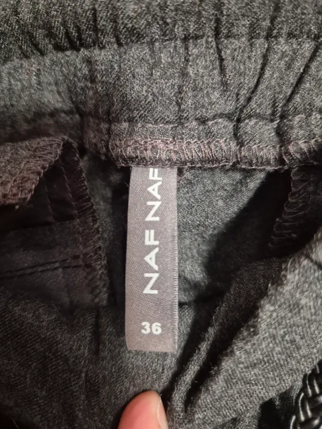 Pantalón Naf Naf Gris Talla S