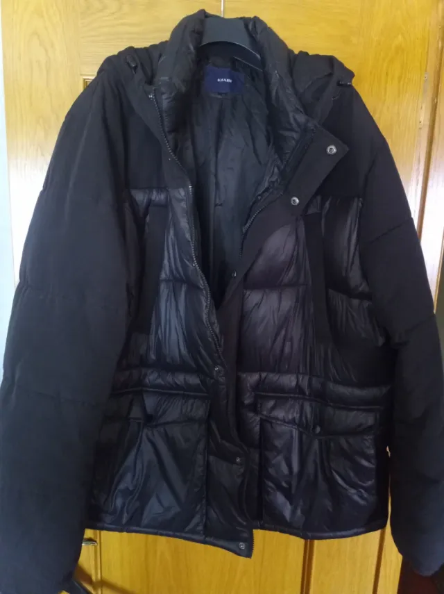 Anorak caballero 4XL dos tejidos forrado polar.