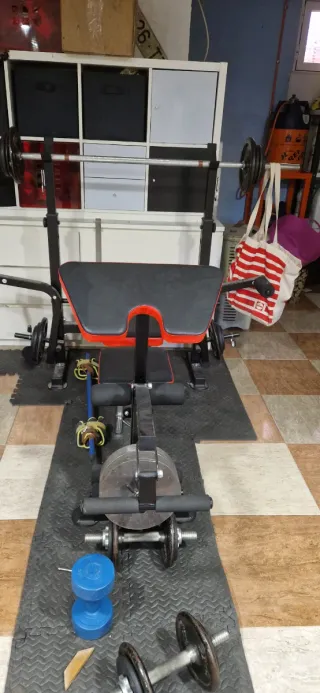 Banco de pesas multifunción