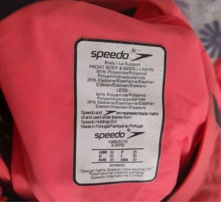 Bañador Speedo Fast Coral Talla XS