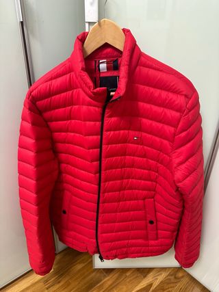 Plumífero Tommy Hilfiger Rojo