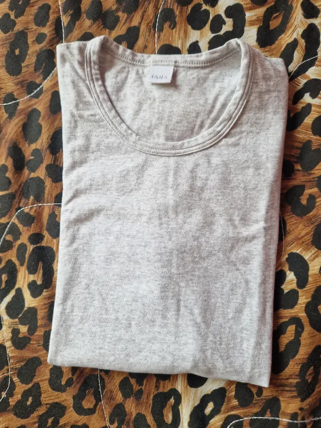 Maglietta grigia con stampa INA BOY 23