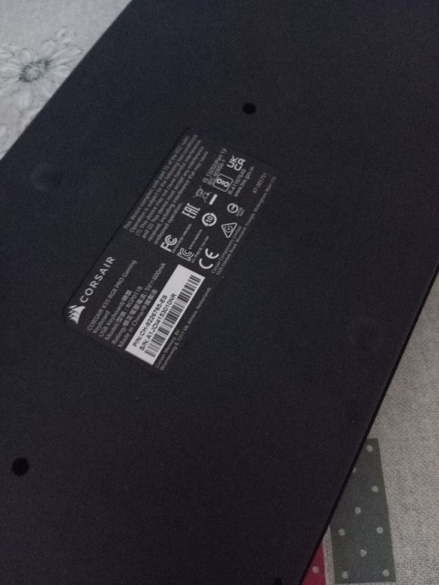 Teclado Corsair Negro