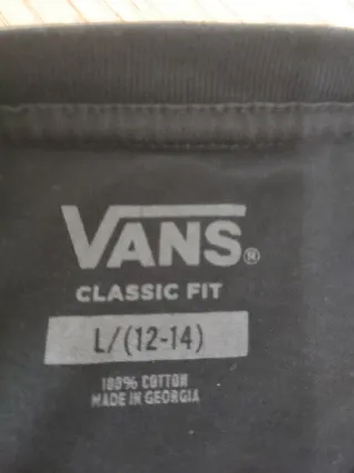 T-shirt Vans Bambino Taglia 12/14 Anni