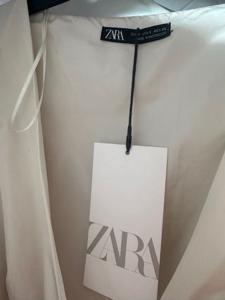 Vestido Zara Edición Limitada Blanco