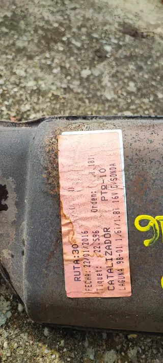 Catalizador Renault Laguna/Megane 1.6/1.8 Gasolina
