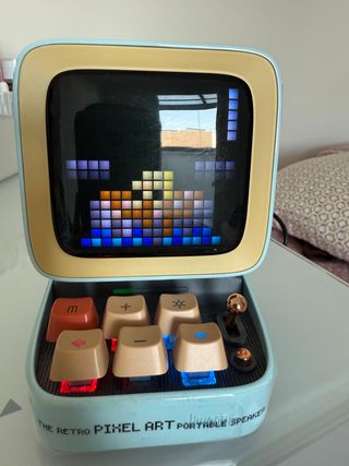 Divoom Ditoo Altavoz Pixel Art Azul