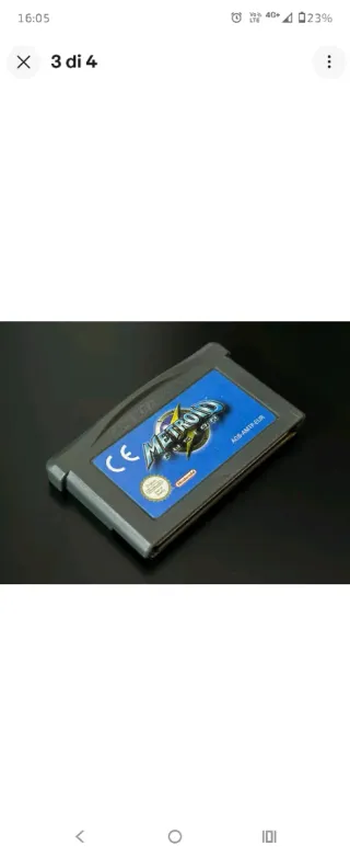 Metroid Fusion GBA Nintendo