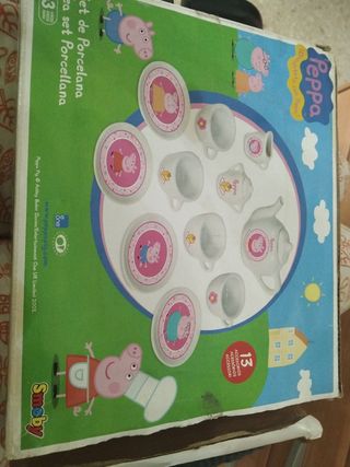 Juego de té 13 piezas Peppa Pig Smoby
