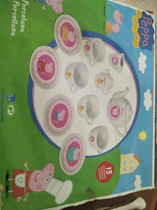 Juego de té 13 piezas Peppa Pig Smoby