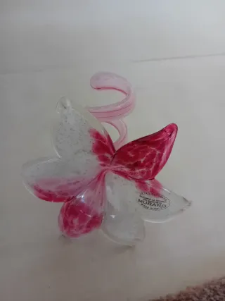 Porta candele in vetro di Murano