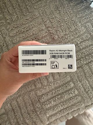 NUEVO PRECINTADO Xiaomi Redmi A3 64GB Negro