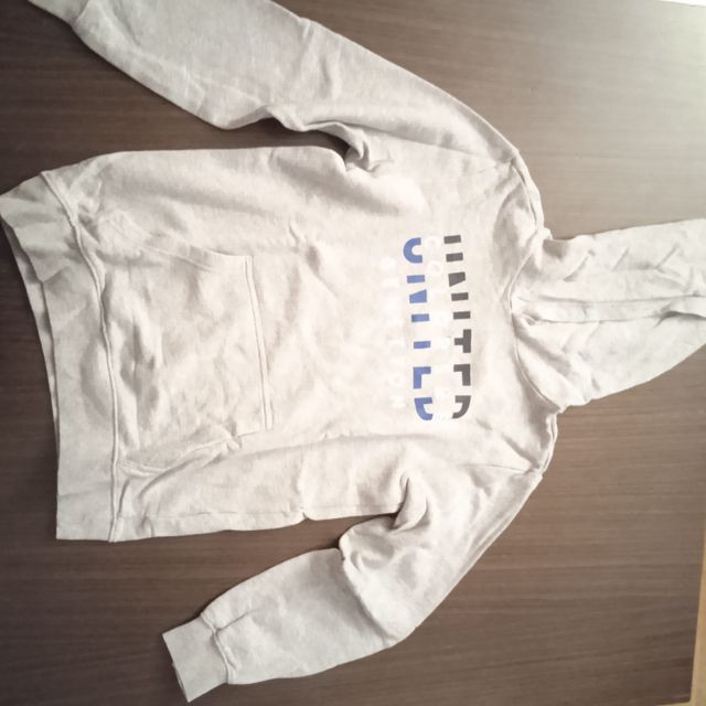 Sudadera Benetton Gris Talla 11-12 Años