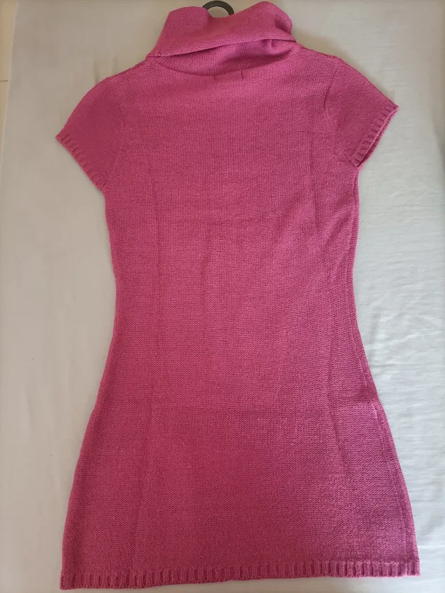 Vestido de Punto Fucsia