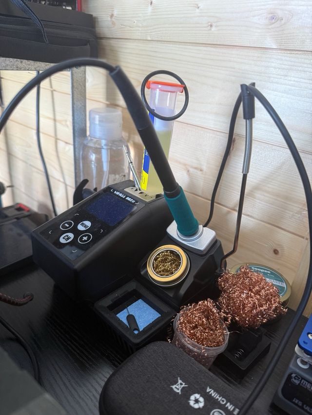 Suporte Estação Solda Digital Full Extras