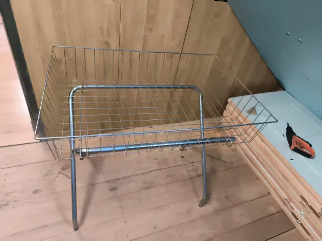 Organizador  cesta grande Metálica