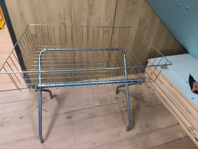 Organizador  cesta grande Metálica