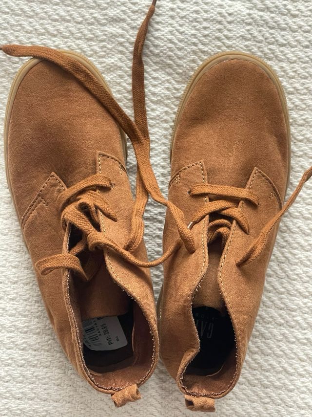 Botines Marrones Gap Talla 31-32