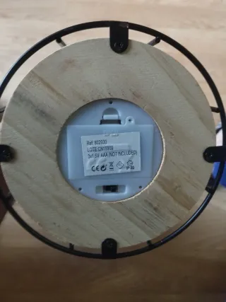 Lámpara decorativa estilo industrial