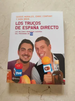 Lote libros recetas/ trucos de España Directo