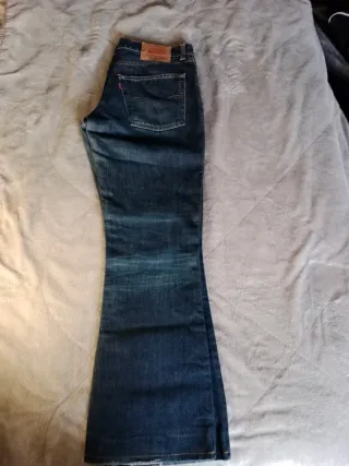 Pantalón Levi's Azul Acampanado