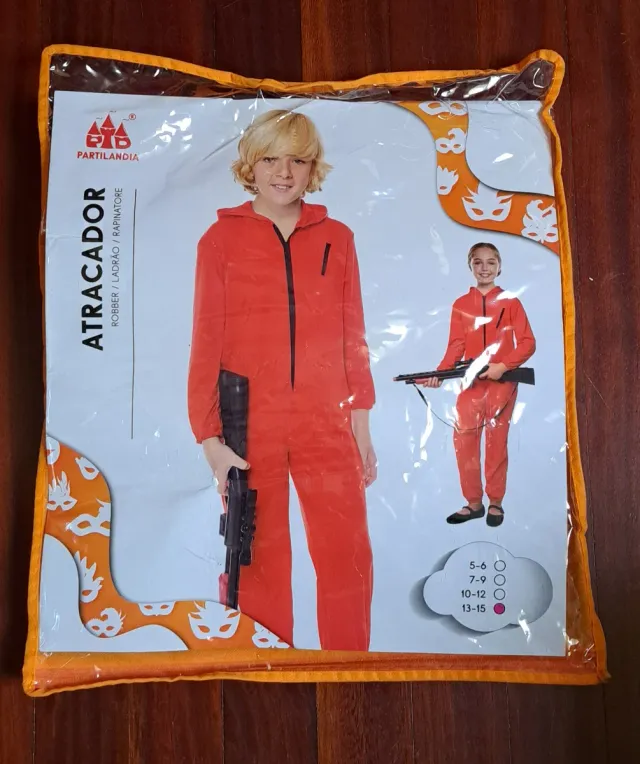 Disfraz Atracador La Casa de Papel