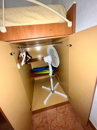 Literas con armario y cajones