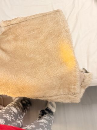 Chaleco pelo Pull&Bear beige Talla S