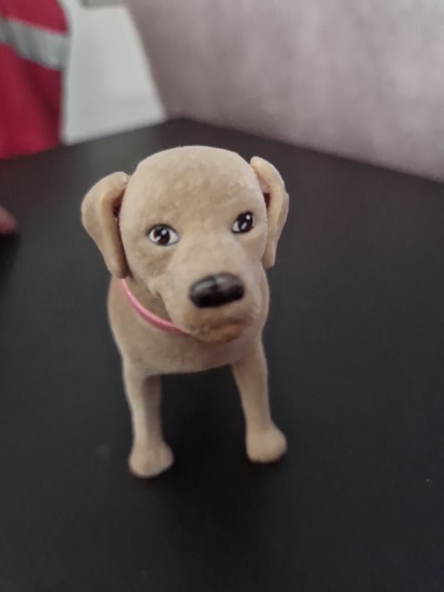 Cane floccato Barbie