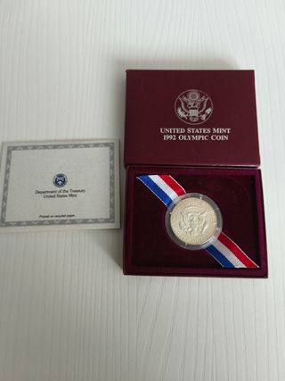 Moneda Olímpica United States 1992 ESCUCHO OFERTAS