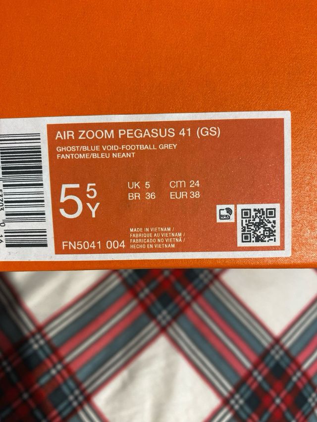 Zapatillas Nike Pegasus 41 Azul/Blanco