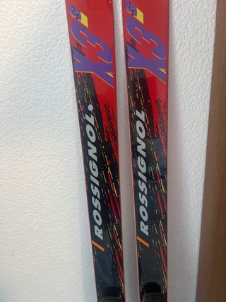 Esquís Rossignol Vintage Decoración