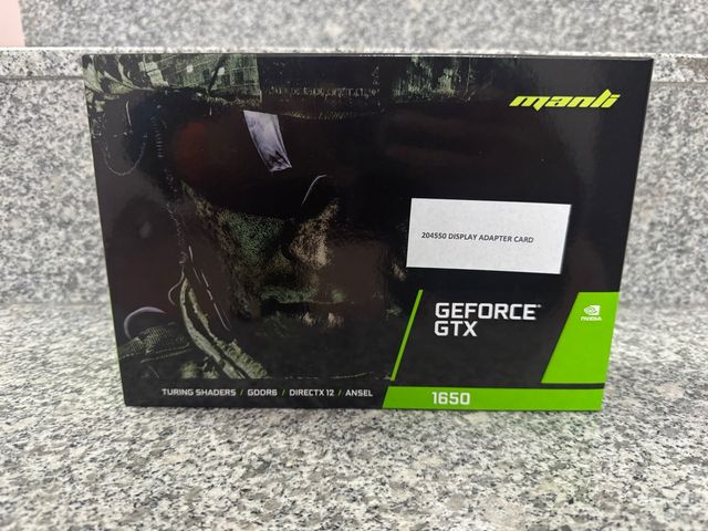 Tarjeta Gráfica NVIDIA GeForce GTX 1650