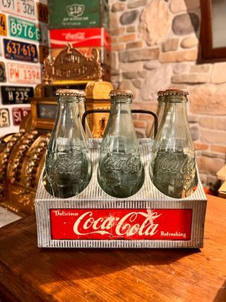 Portabottiglie Coca-Cola Americano Anni '50