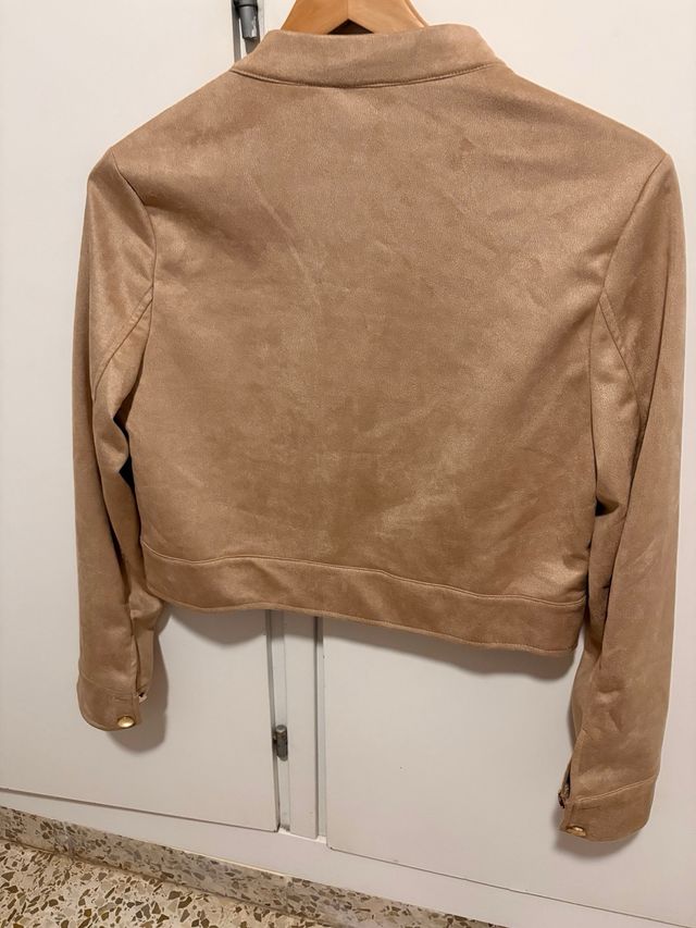 Chaqueta Shein Beige Mujer