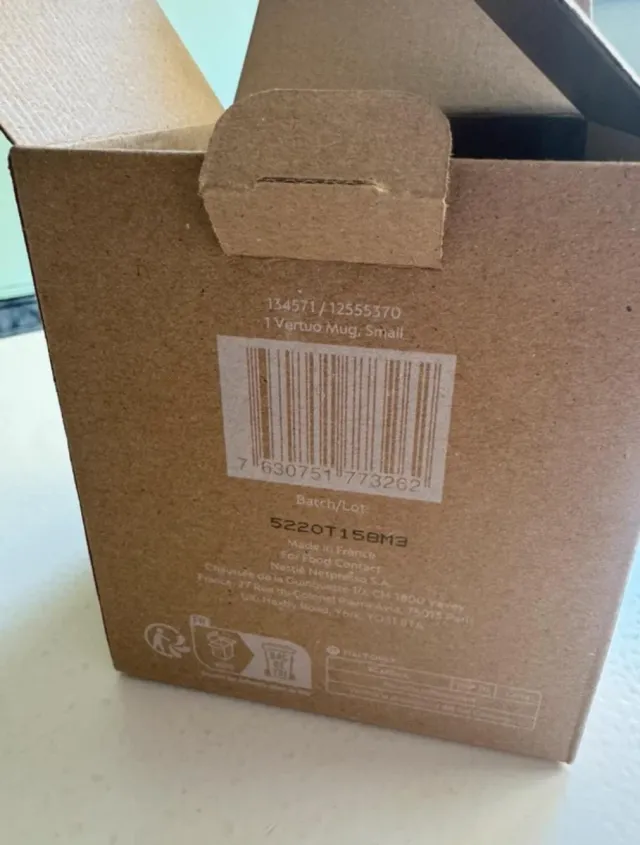 Taza Nespresso Vertuo Mug Vidrio