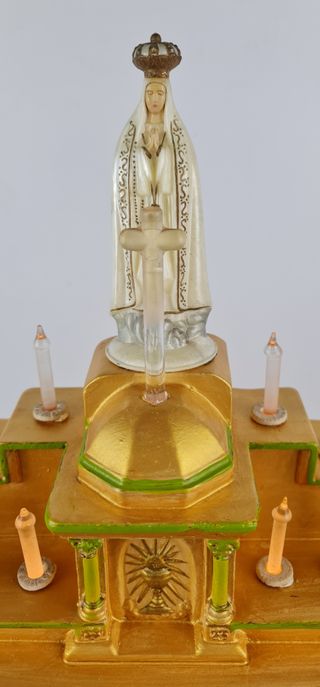 Mini altar La Última Cena, madera,iluminado OFERTA