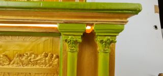 Mini altar La Última Cena, madera,iluminado OFERTA