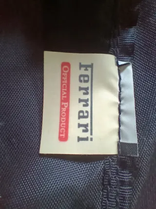 Mochila Ferrari Gear Roja Semirrígida