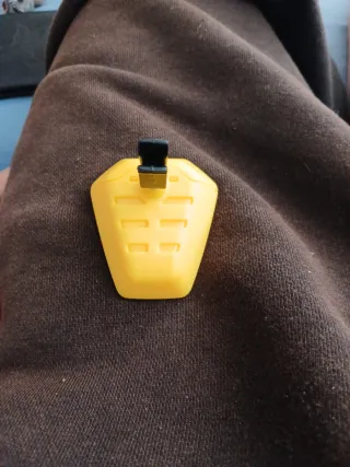 Soporte Ambientador Audi Amarillo