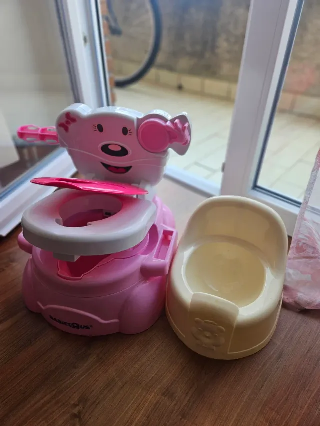 2 Orinales Bebé Rosa y Beige