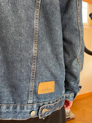 Chaqueta vaquera forrada de pelo