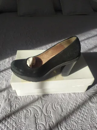 Zapatos de tacón negros