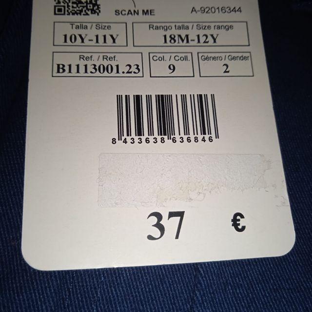 Vaqueros Neck & Neck 10-11 años