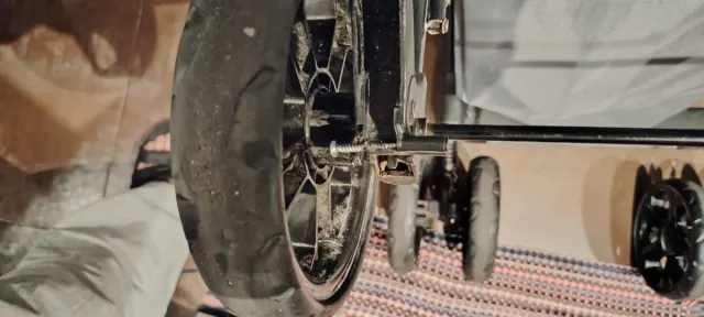 Silla de paseo color turquesa