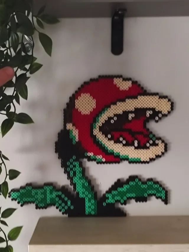 Decoración Mario Bros Perler Beads