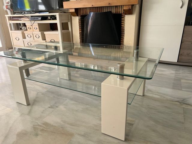 Mesa de centro cristal