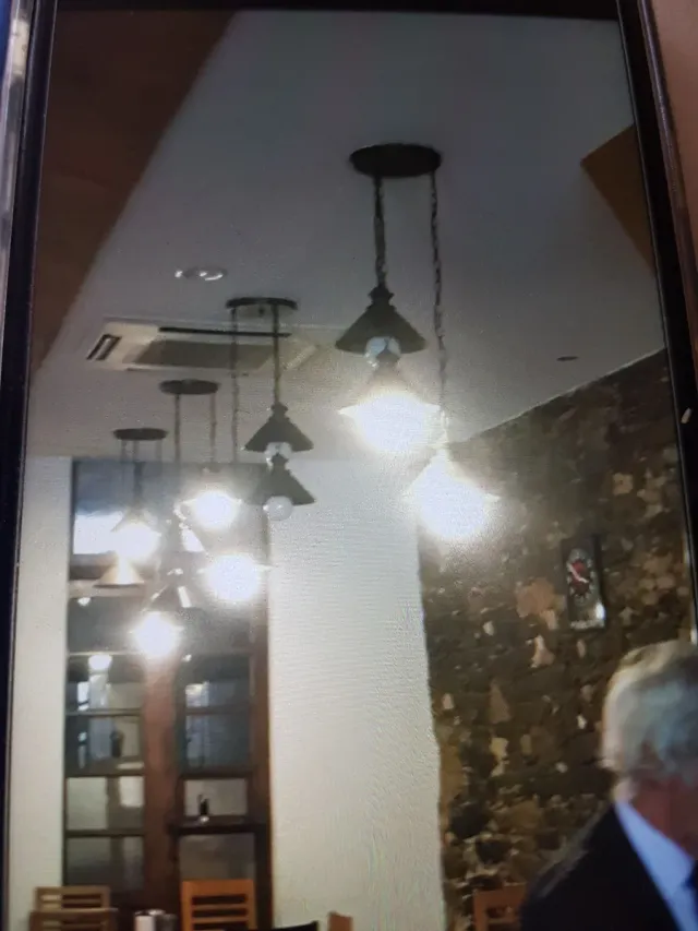 Lámparas de latón oxidado